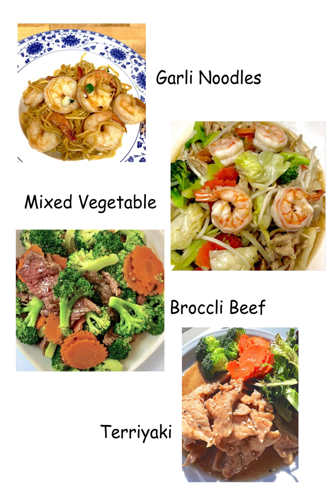 Menu page 9