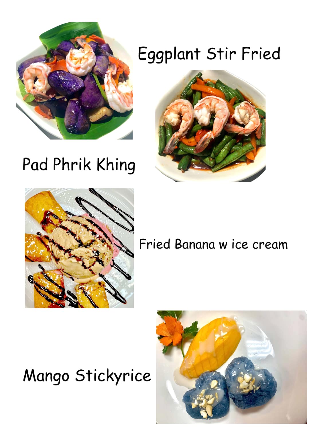 Menu page 10