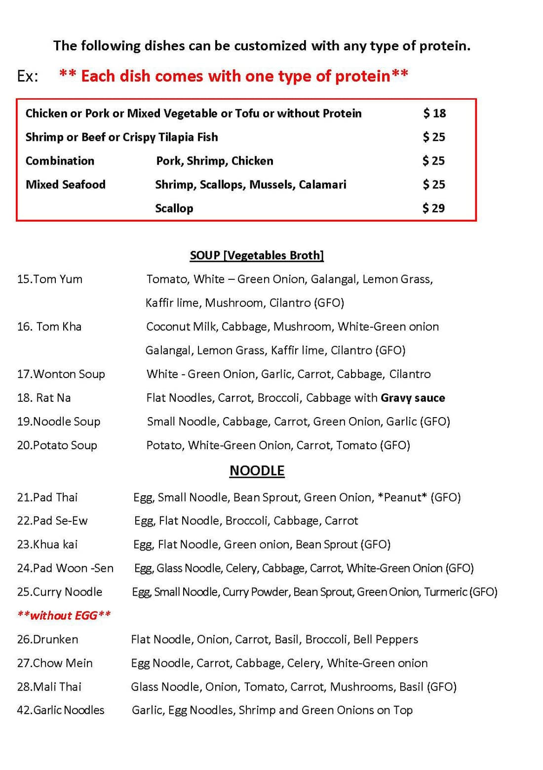 Menu page 17